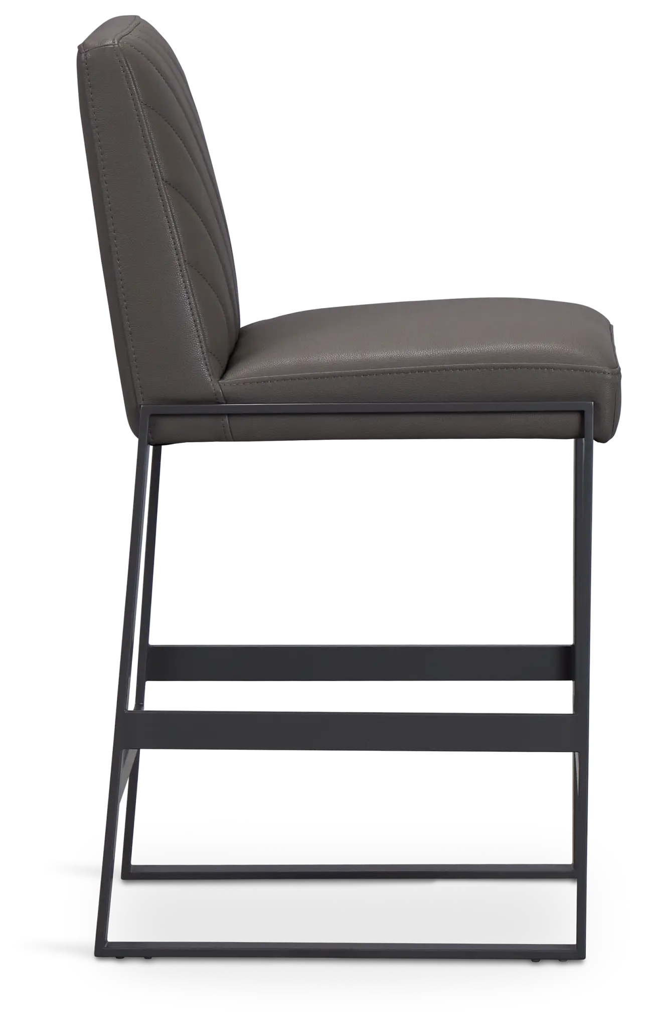 Harlem Dark Gray 24" Upholstered Barstool Harlem Dark Gray 24" Upholstered Barstool