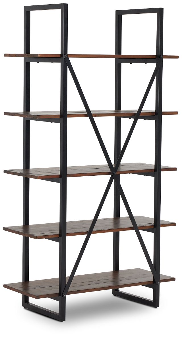 Chicago Dark Tone Bookcase (2)