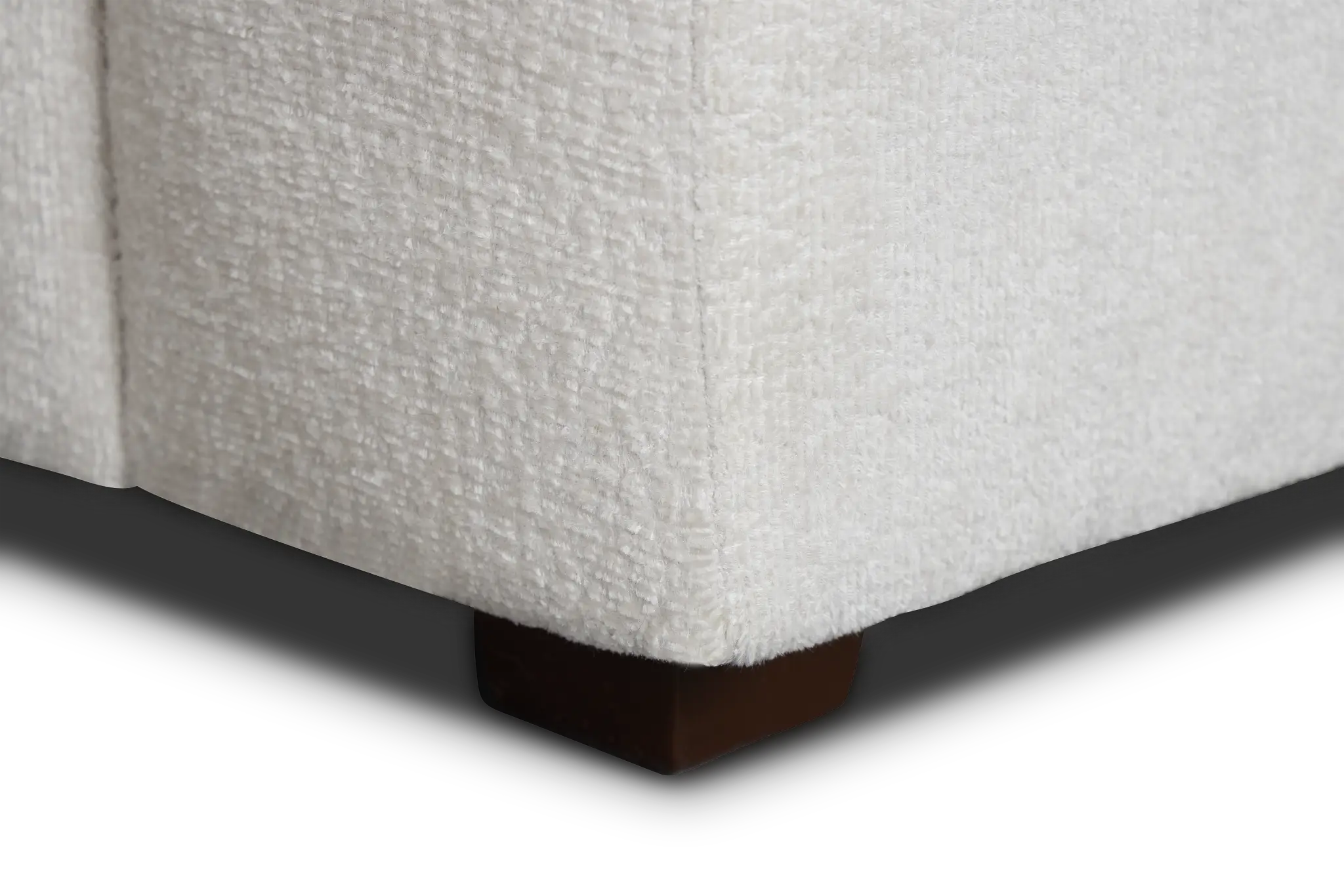 Colby White Micro Left Chaise Sectional Colby White Micro Left Chaise Sectional