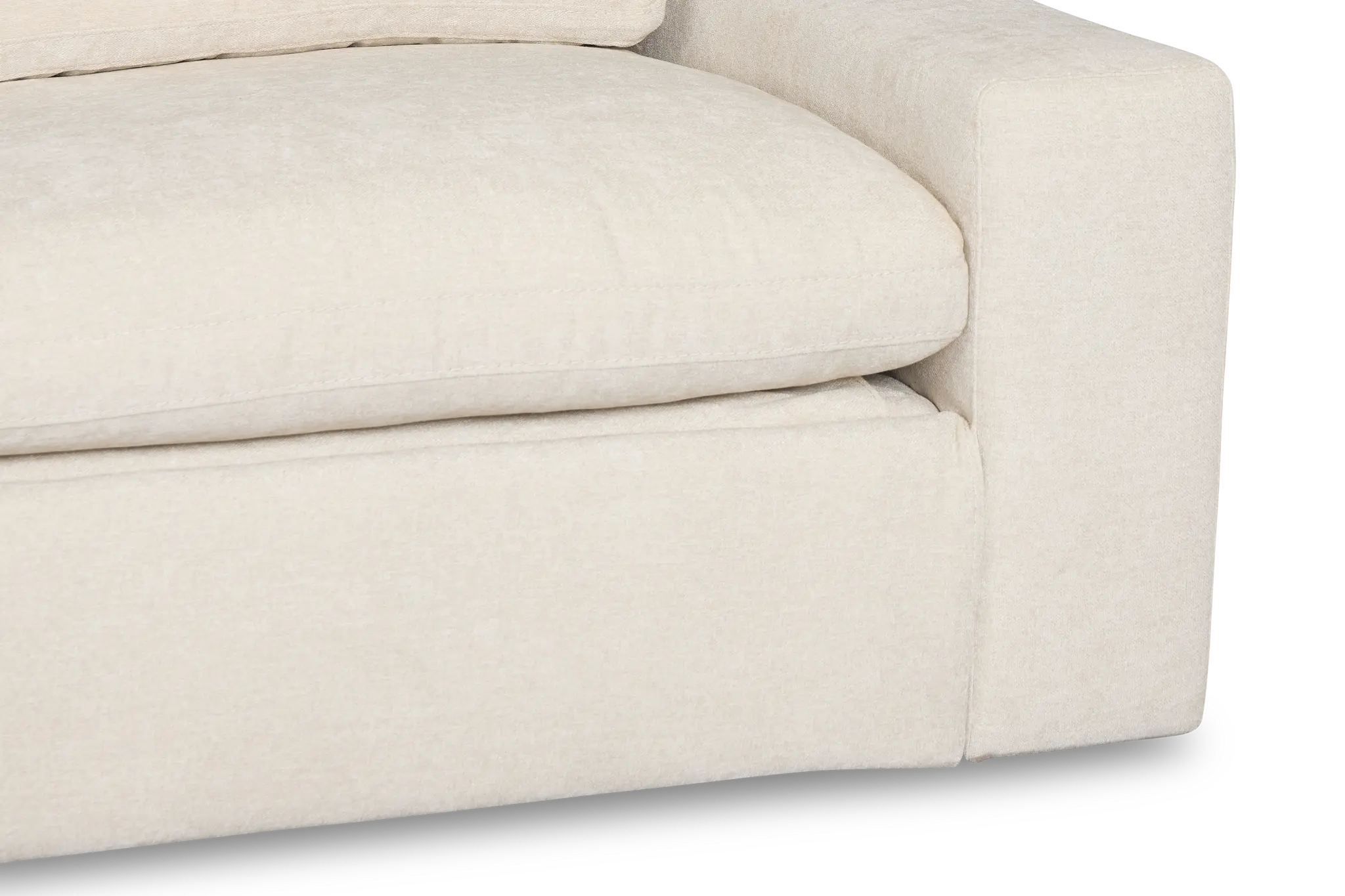 Drift Light Beige Fabric 3-piece Modular Power Sofa Drift Light Beige Fabric 3-piece Modular Power Sofa