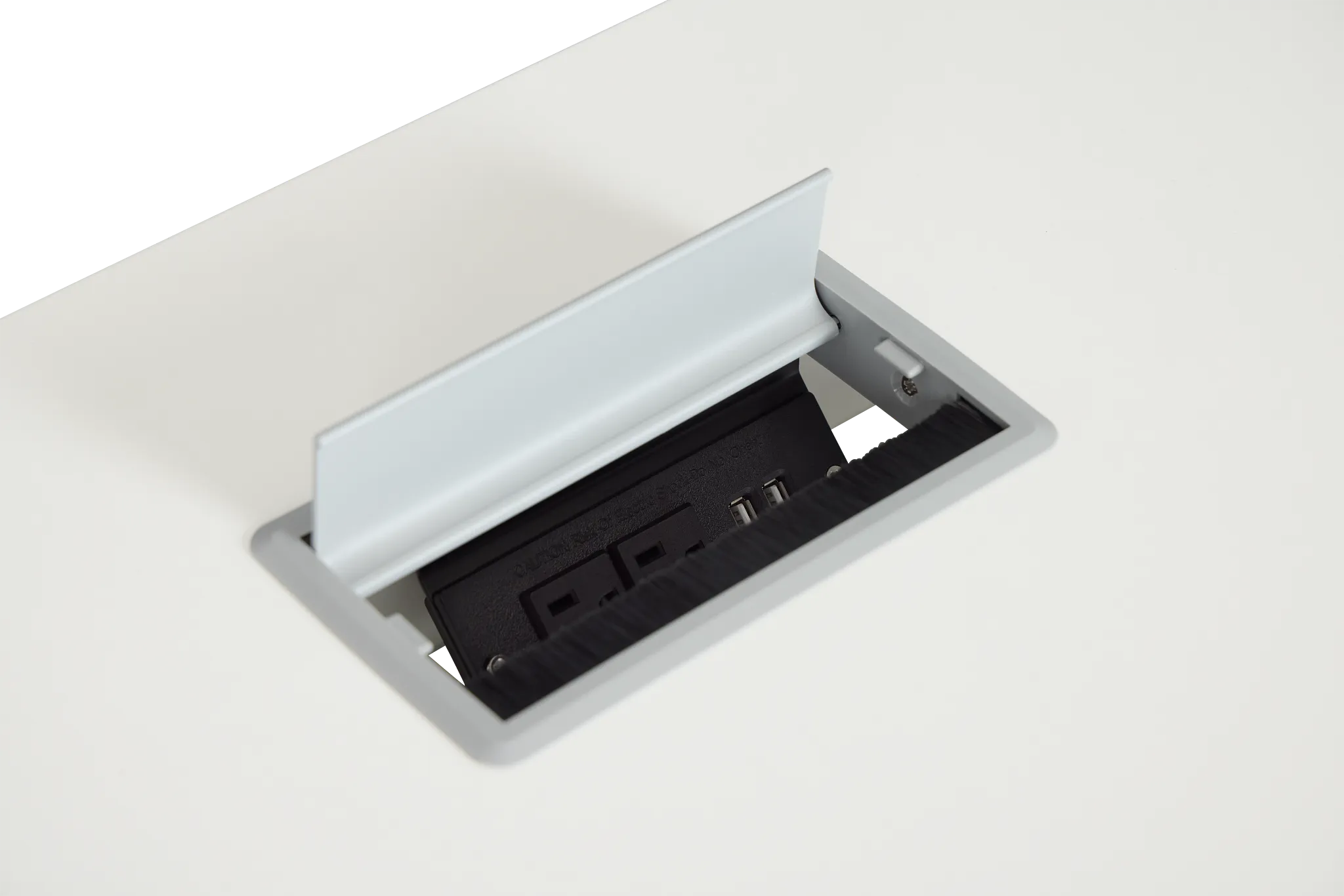 Clark White 32" Return Desk