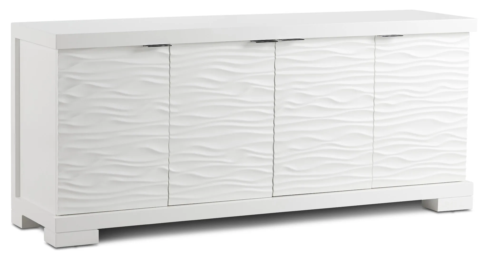 Ocean Drive White Wood Buffet