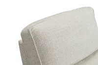 Bayside Light Beige Fabric Power Recliner