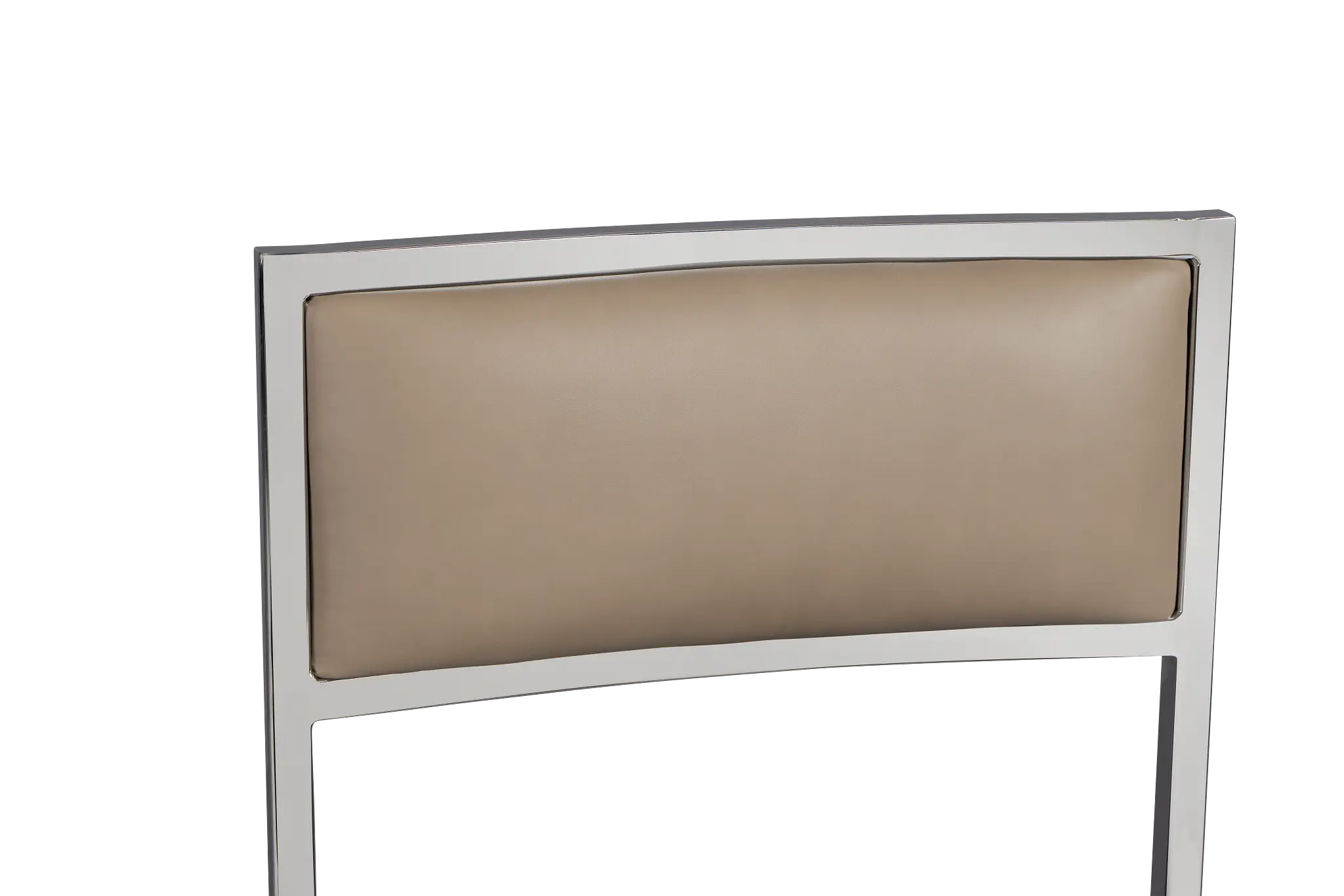 Amalfi Taupestnl Steel 24" Upholstered Barstool Amalfi Taupestnl Steel 24" Upholstered Barstool