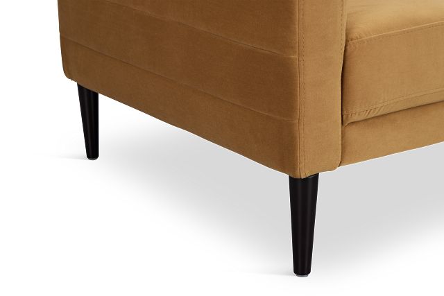 Nala Light Brown Velvet Chair