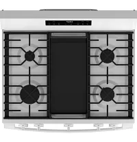 Ge 500 Series White 30" Gas Range