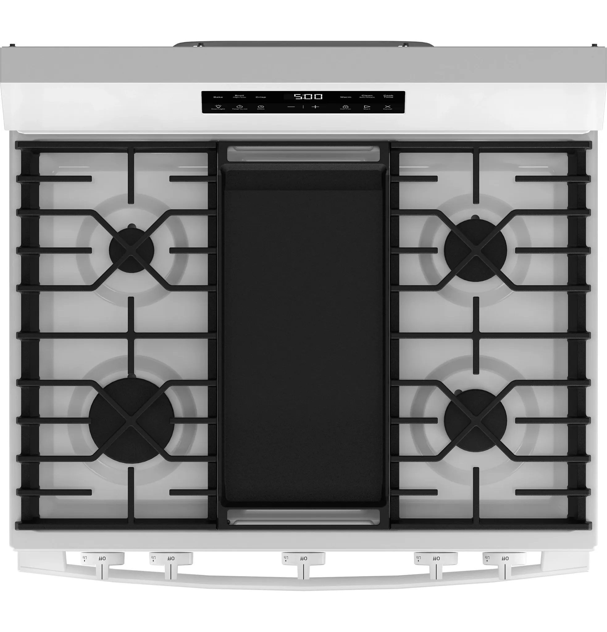 Ge 500 Series White 30" Gas Range