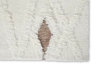 Senza Beige Wool 8x10 Area Rug