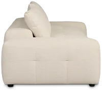 Remi Light Beige Fabric 2-piece Modular Sofa