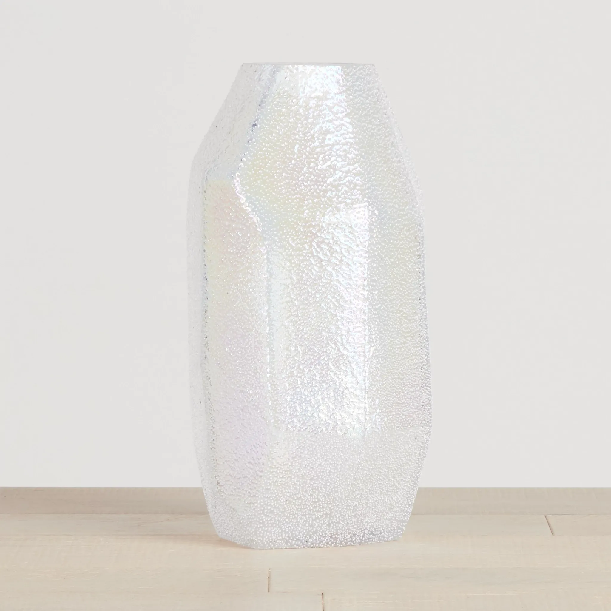 Silvia Large Silver Vase