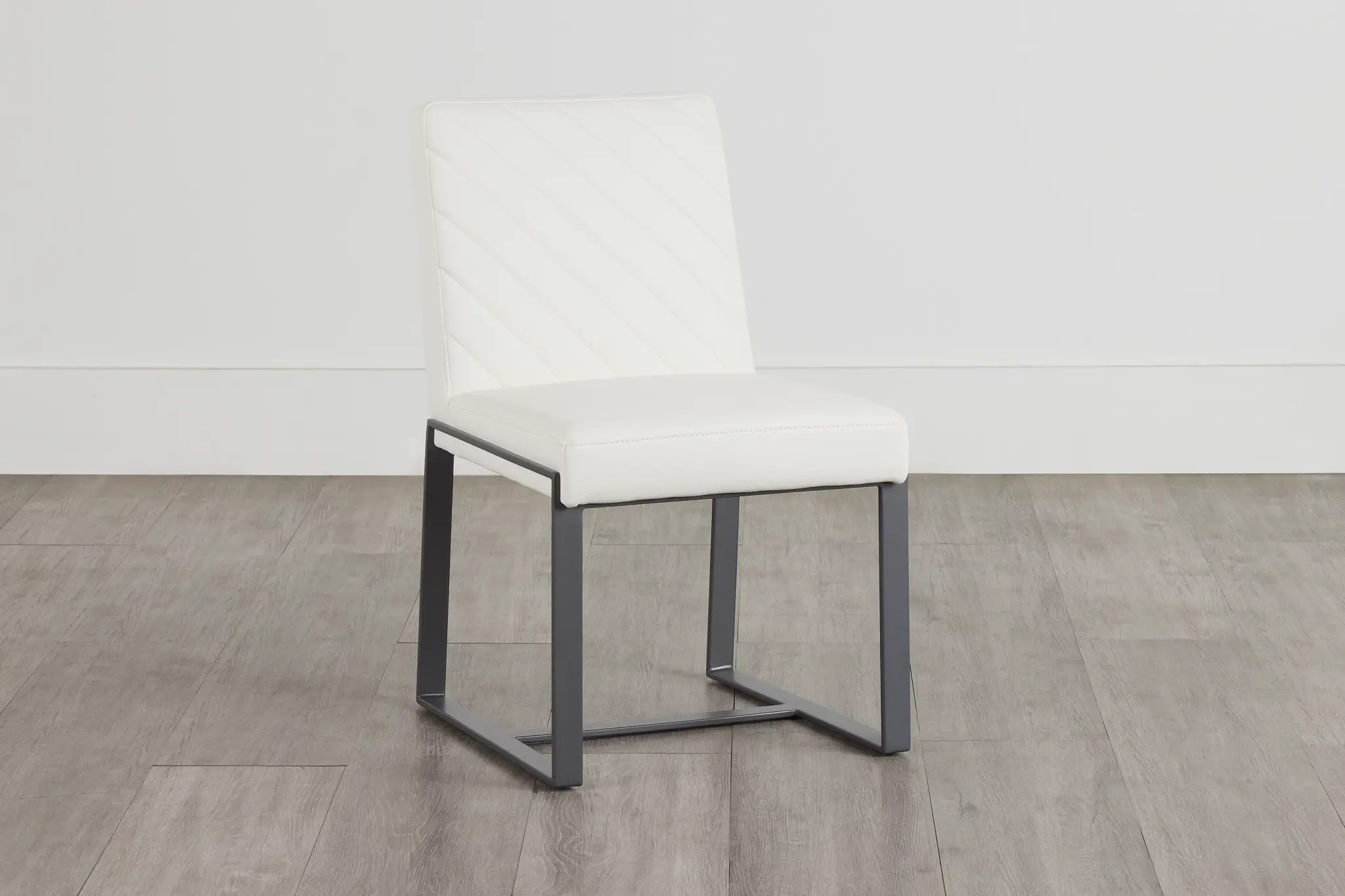 Harlem White Upholstered Side Chair Harlem White Upholstered Side Chair