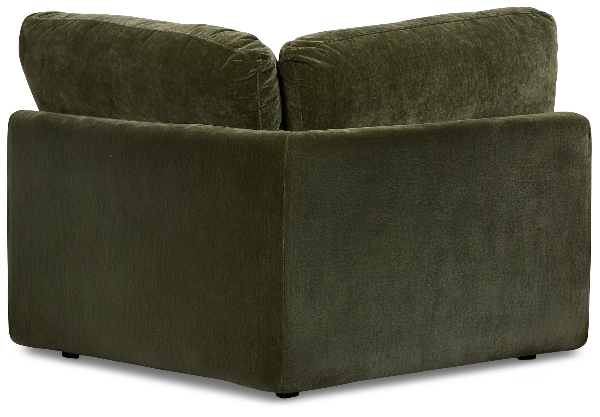 Jules Green Velvet Wedge