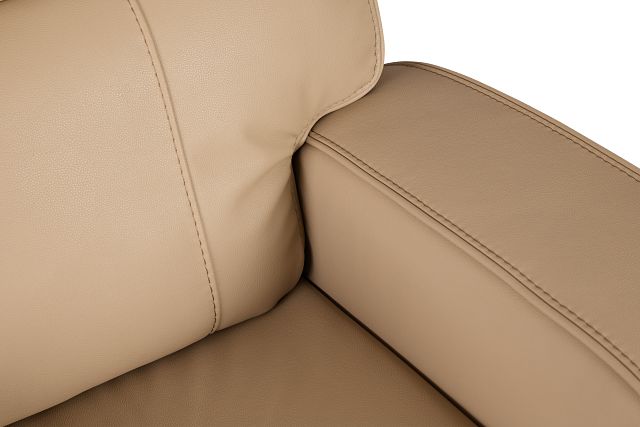 Rhett Taupe Micro Recliner