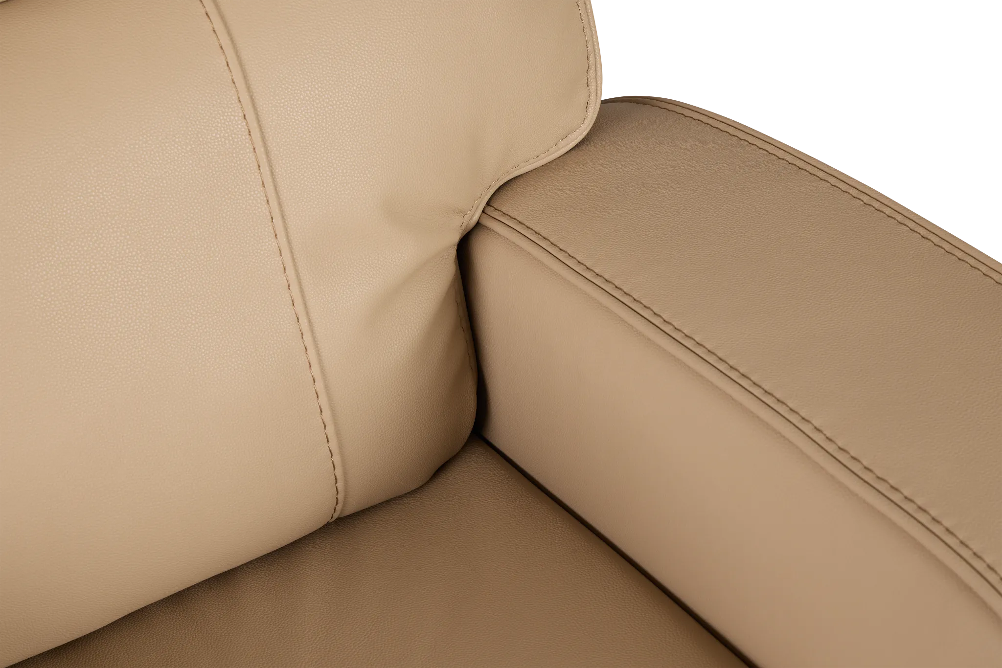 Rhett Taupe Micro Recliner