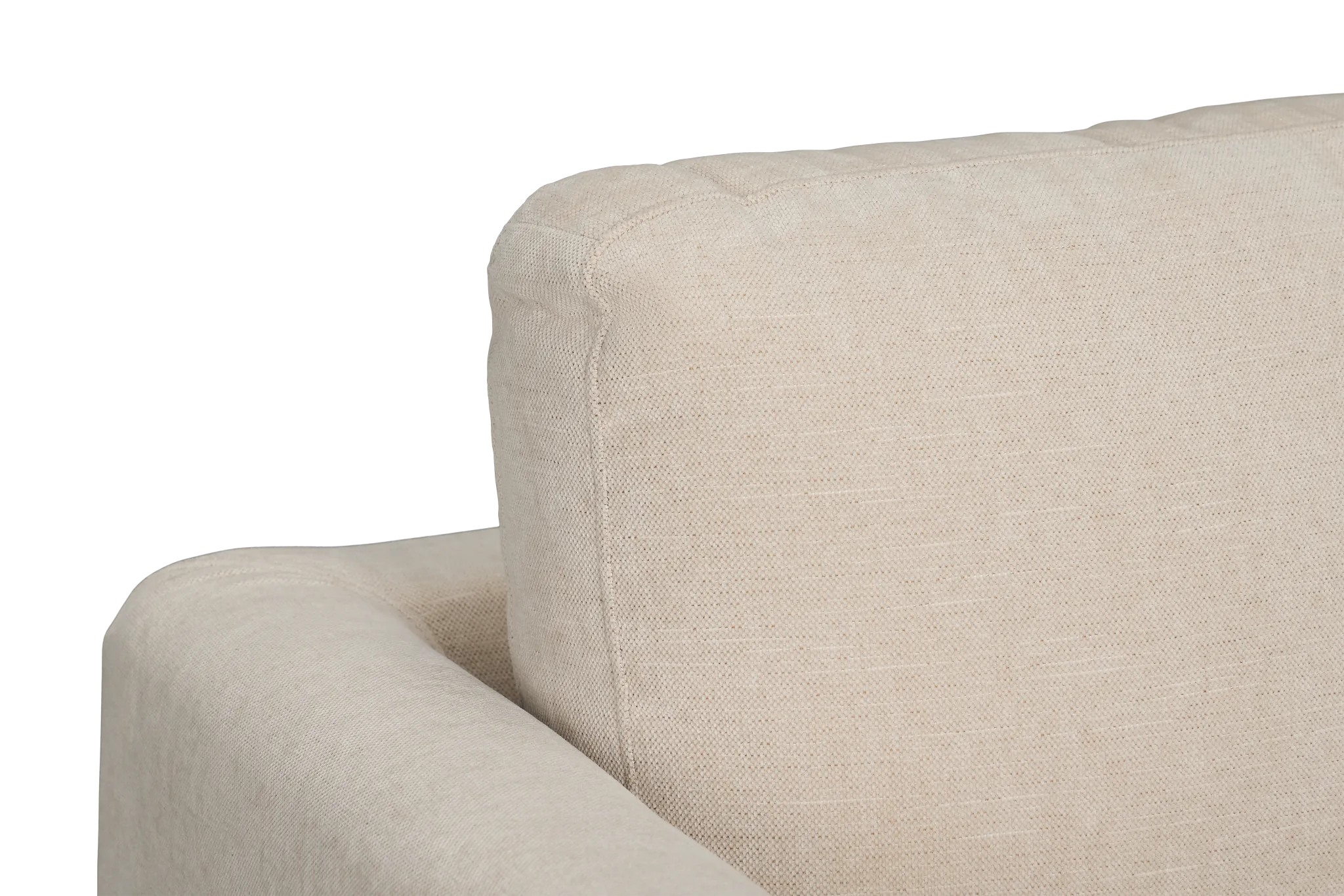 Indie Beige Fabric Sofa