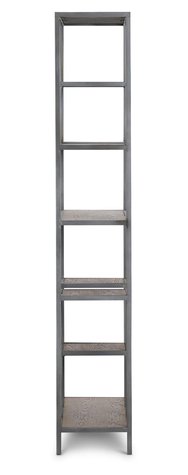 Mila2 Silver Bookcase