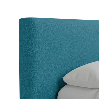 Grayton Elite Teal 44" Upholstered Platform Bed