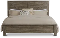 Blueridge Light Tone Panel Bed