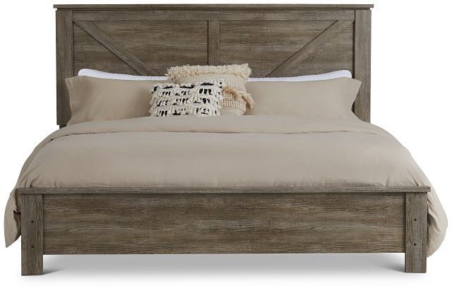 Blueridge Light Tone Panel Bed