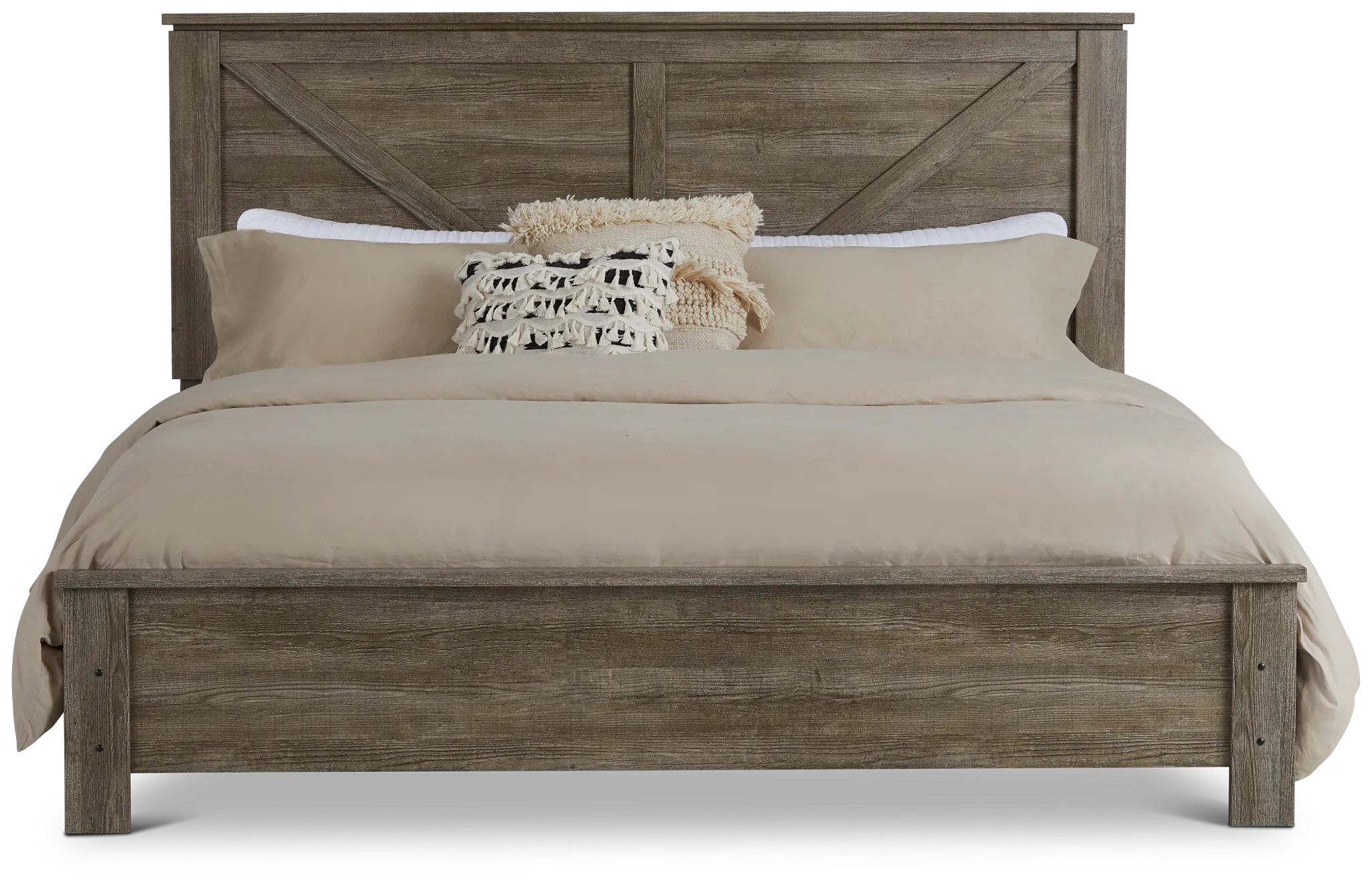 Blueridge Light Tone Panel Bed