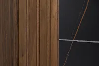 Wayne Two-tone Stone Round Table