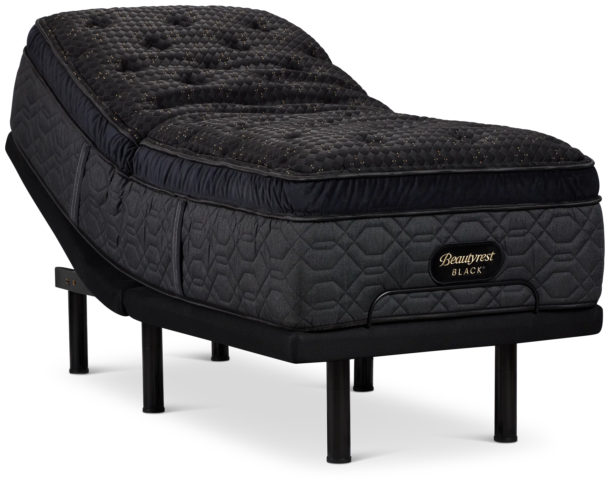 Beautyrest Black Series Four Summit Plush Deluxe Adjustable Mattress Set