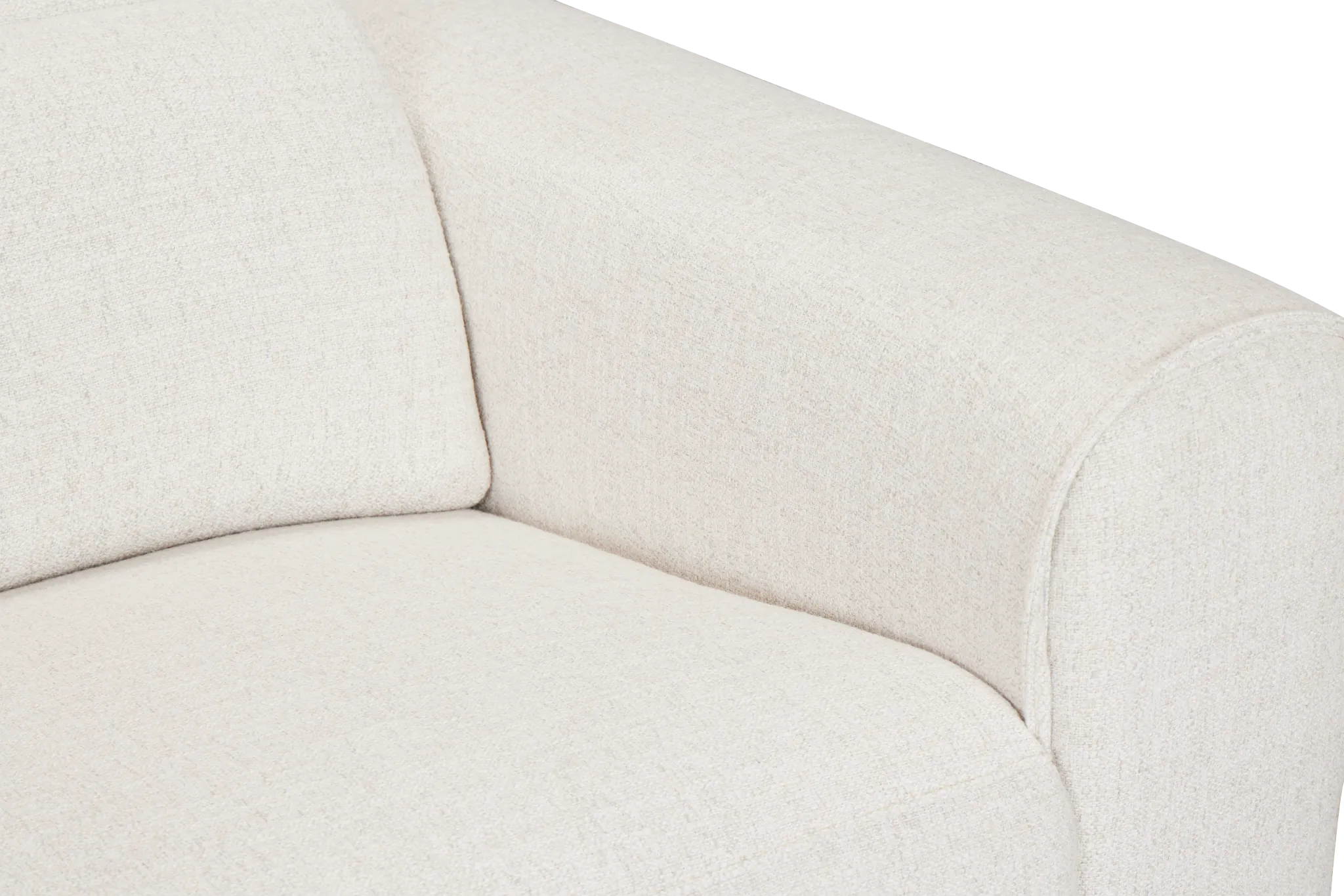 Ellis Light Beige Fabric Power Reclining Sofa