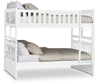 Charleston White Bunk Bed