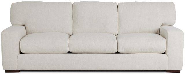 Veronica 104" White Down Sofa