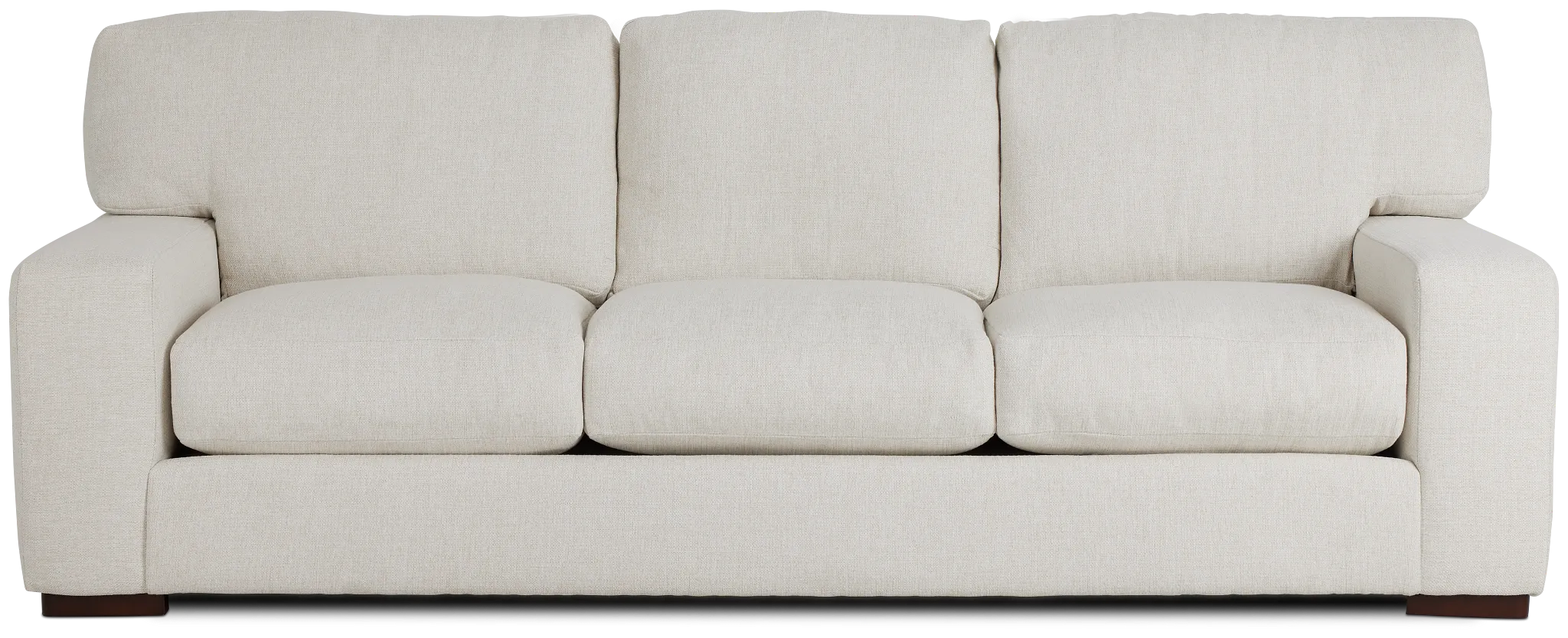 Veronica 104" White Down Sofa