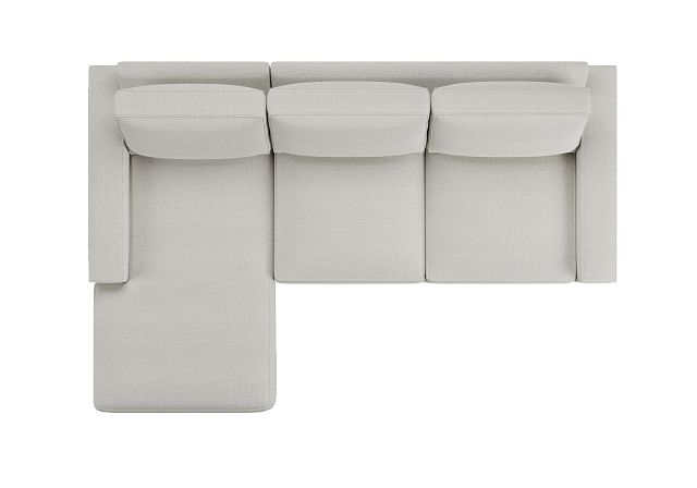 Edgewater Victory Ivory Left Chaise Sectional