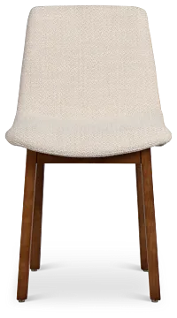 Hamilton Light Beige Fabric Upholstered Side Chair