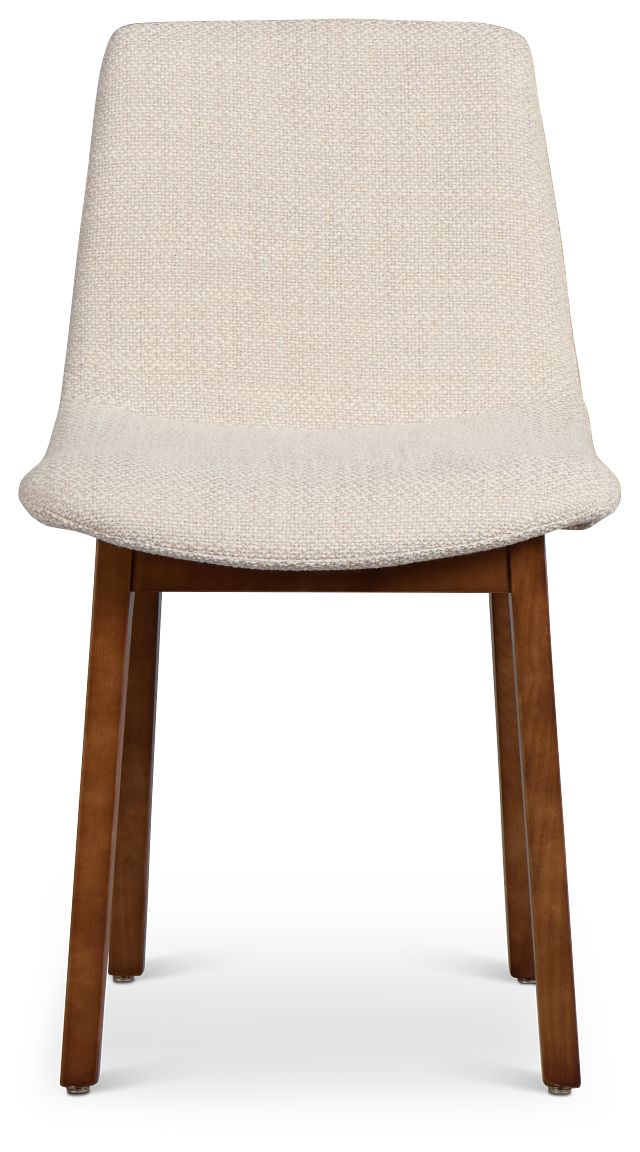 Hamilton Light Beige Fabric Upholstered Side Chair