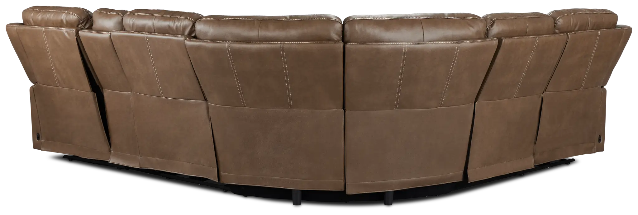 Jayden Brown Micro Medium Triple Power 2-arm Sectional Jayden Brown Micro Medium Triple Power 2-arm Sectional