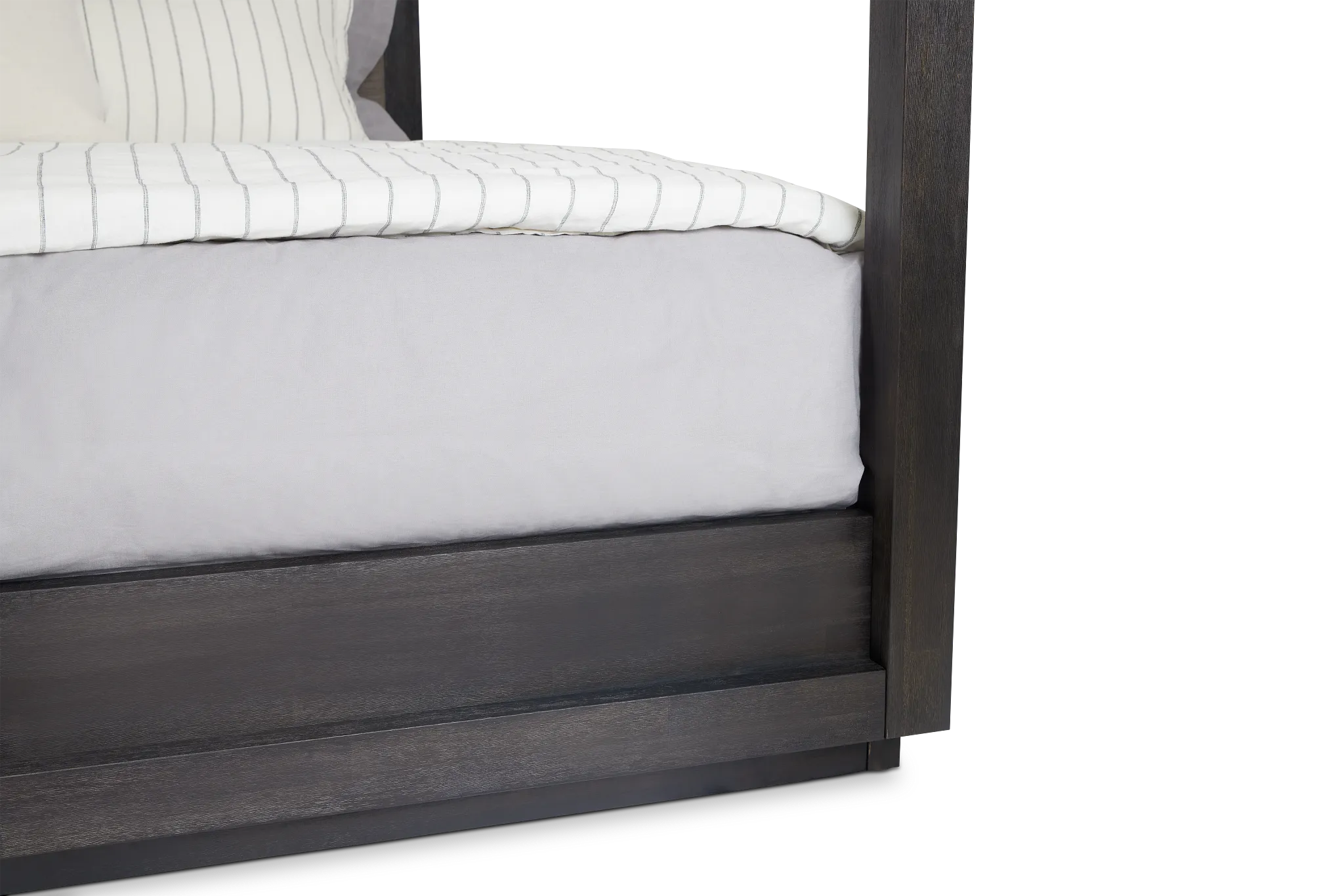 Madden Gray Uph Canopy Bed