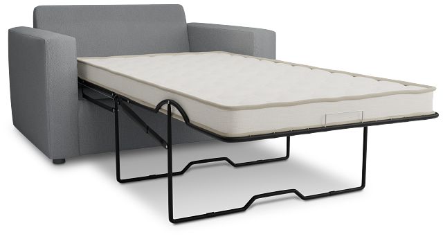 Siesta Revenue Gray Fabric Innerspring Sleeper
