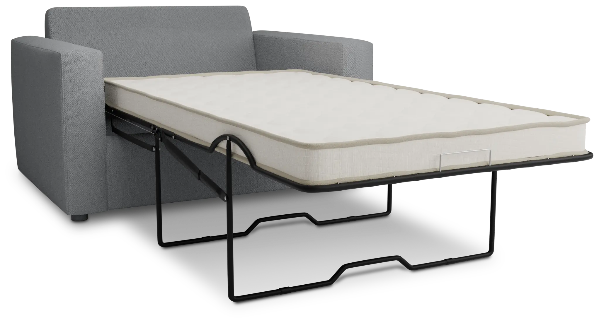 Siesta Revenue Gray Fabric Innerspring Sleeper Siesta Revenue Gray Fabric Innerspring Sleeper