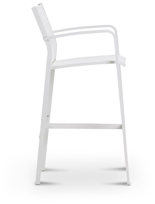 Lisbon White 30" Barstool