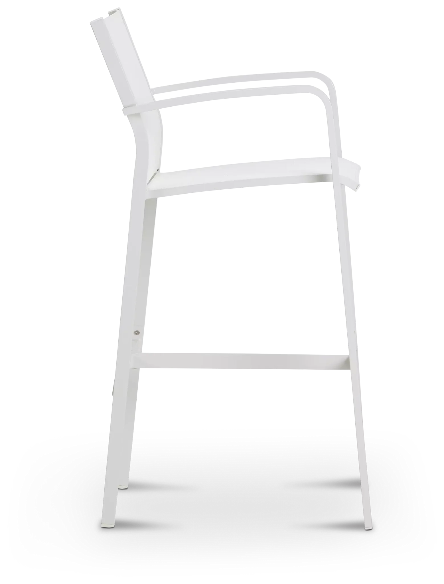 Lisbon White 30" Barstool