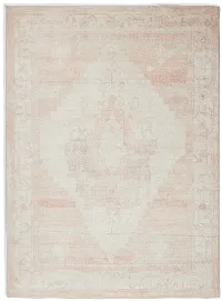 Rosella Pink 7x10 Area Rug