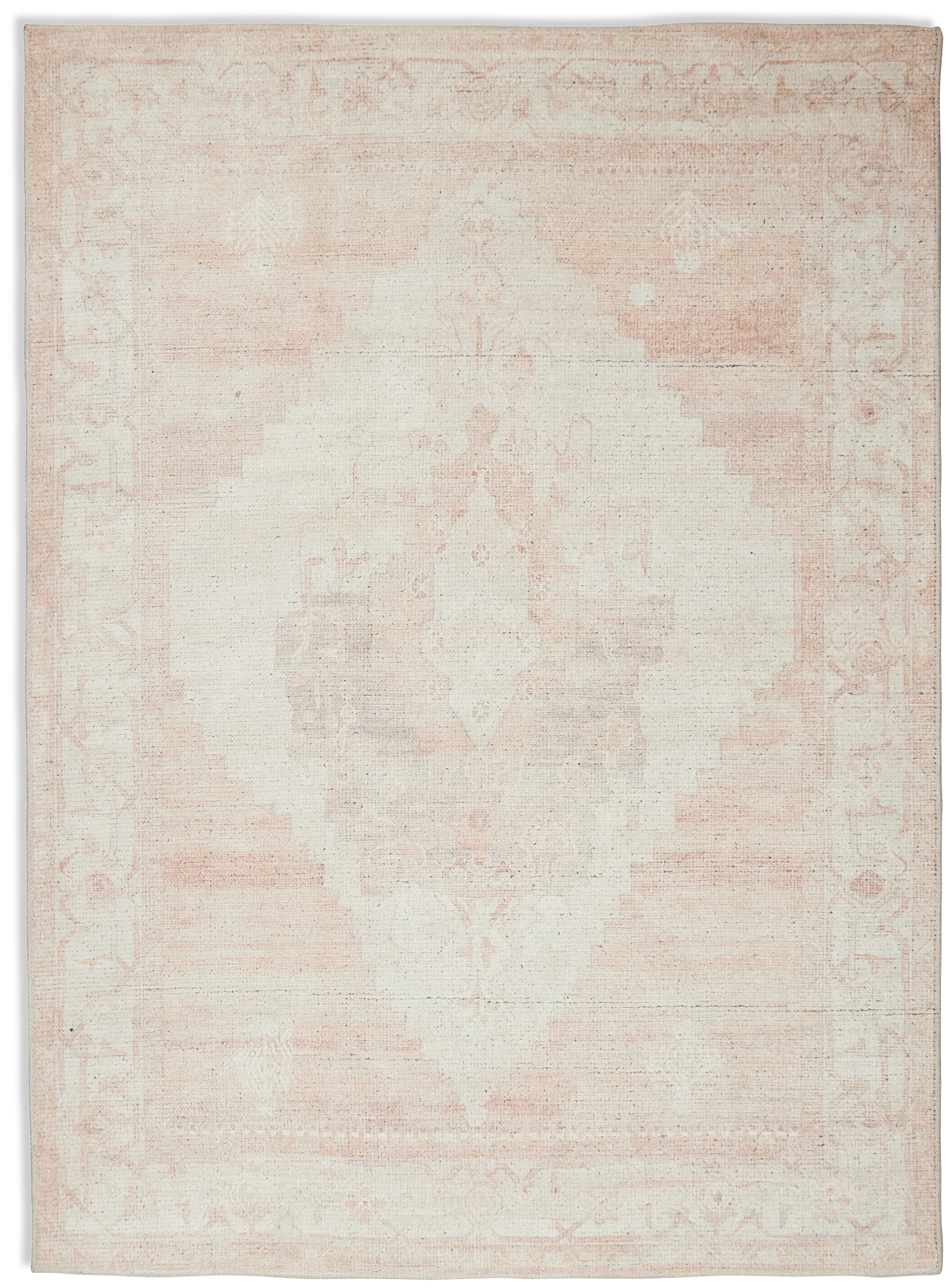 Rosella Pink 7x10 Area Rug