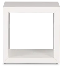 Nantucket White Open End Table