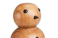 Snowman Mid Tone Sculpture