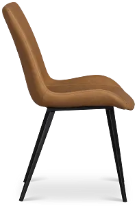 Sierra Brown Upholstered Side Chair