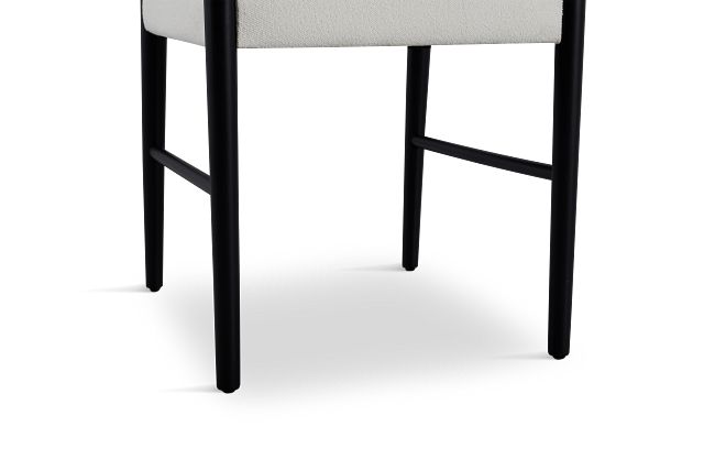 Stockton Black Upholstered Side Chair