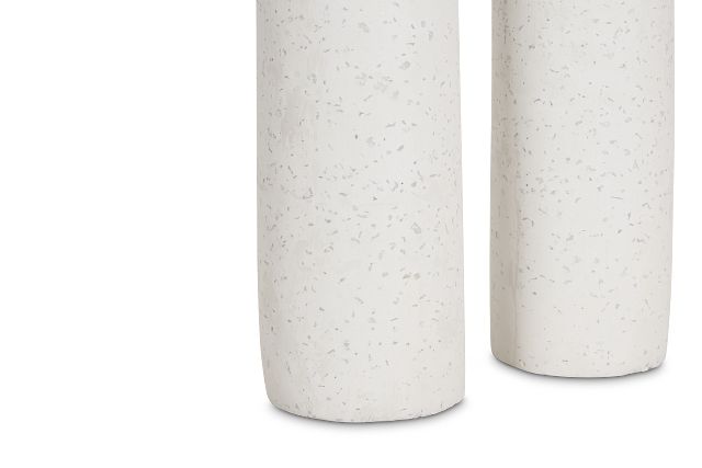 Adler White Terrazzo Table Lamp