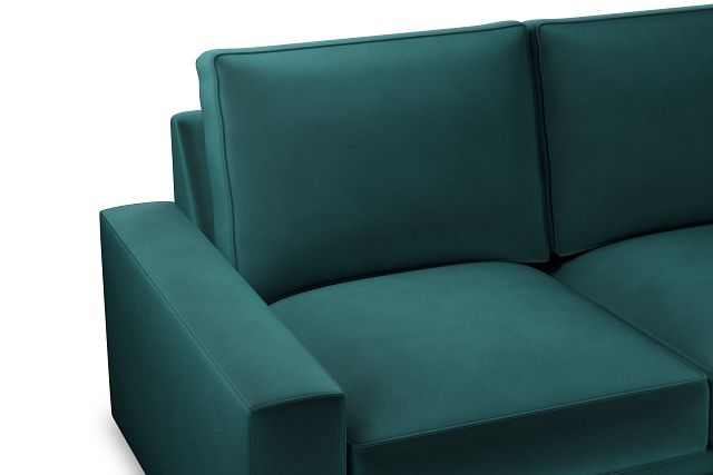 Edgewater Joya Teal Medium Two-arm Sectional