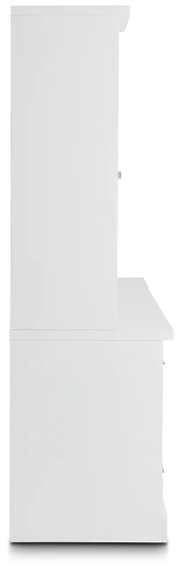Newport White Drawer Wall Desk