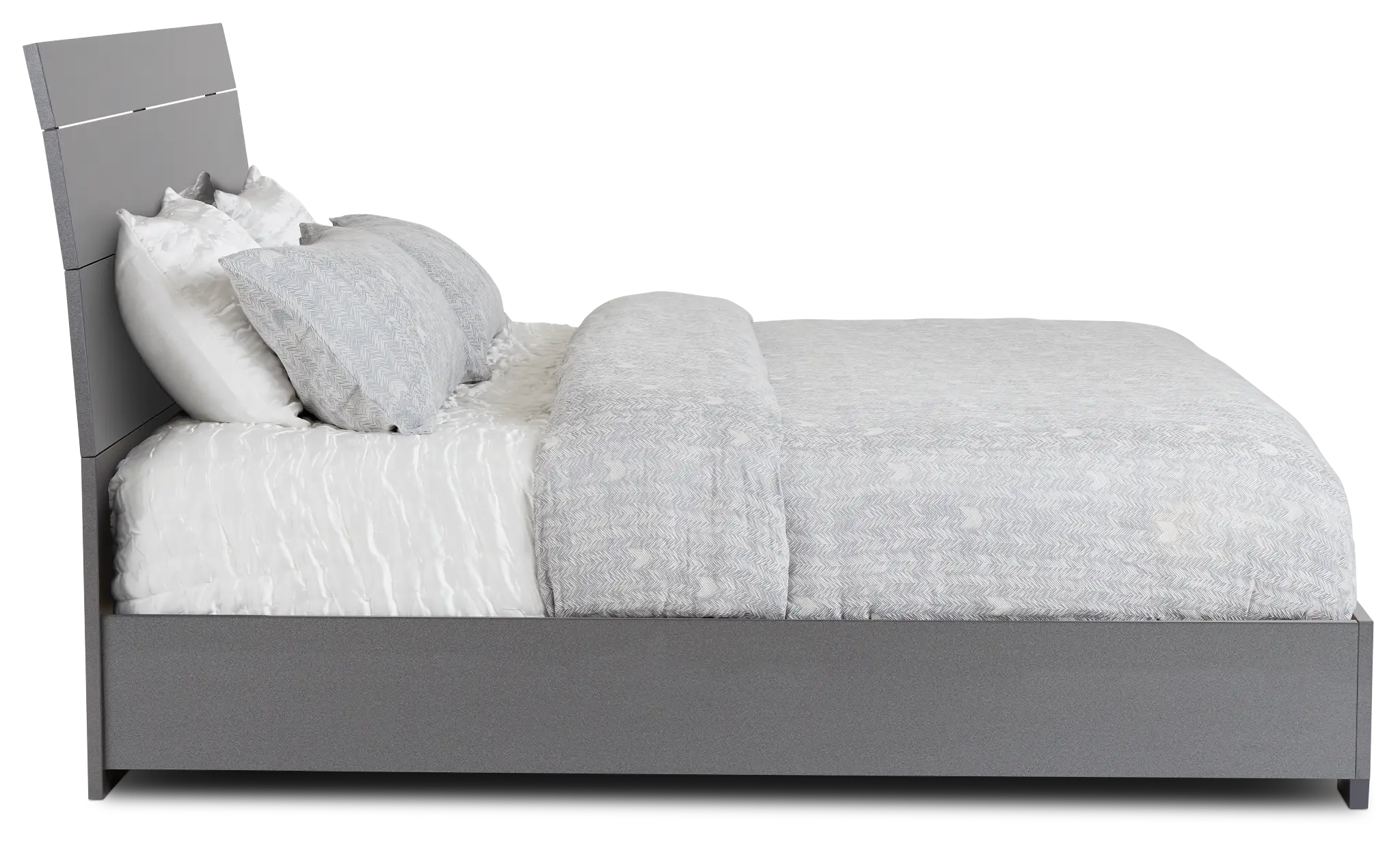Oslo Gray Platform Bed Oslo Gray Platform Bed