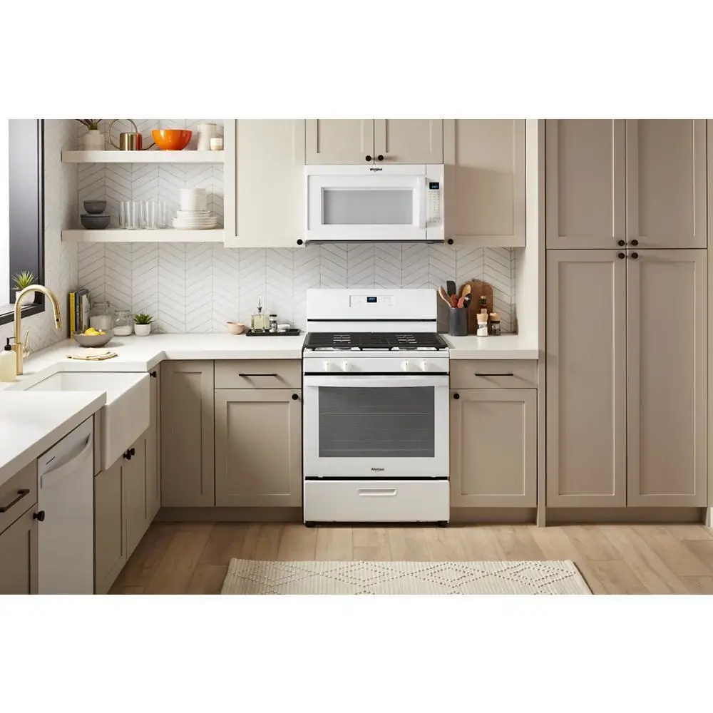 Whirlpool 320 Series White Gas Range Whirlpool 320 Series White Gas Range